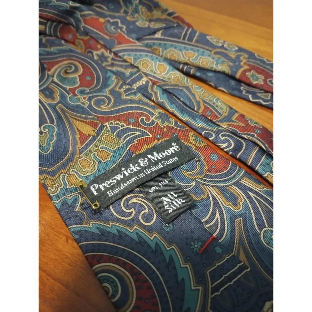 Preswick & Moore Silk‎ Men's Tie